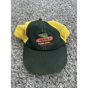 Vintage Dekalb Strong Roots Strong Yields Agri Farmer Hat Strapback K Products